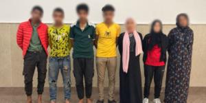 ضبط 7 أشخاص لتعاطي المخدرات في مبنى مهجور بكفر الشيخ
