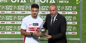 أحمد شريف رجل مباراة الزمالك وبترول أسيوط في الدوري