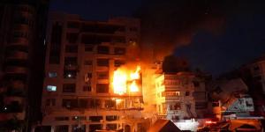 استشهاد فلسطيني وزوجته في قصف إسرائيلي لشقة غرب مدينة غزة