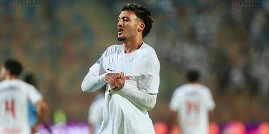 أحمد شريف يُسجّل هدف التقدّم للزمالك أمام بترول أسيوط في الدقيقة 25