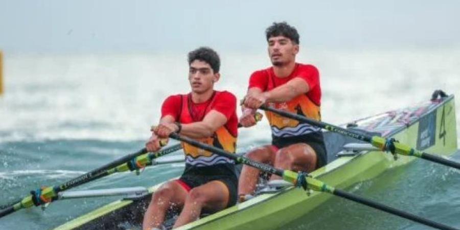 مصر تحصد الميدالية البرونزية فى بطولة العالم للتجديف الشاطئى السريع