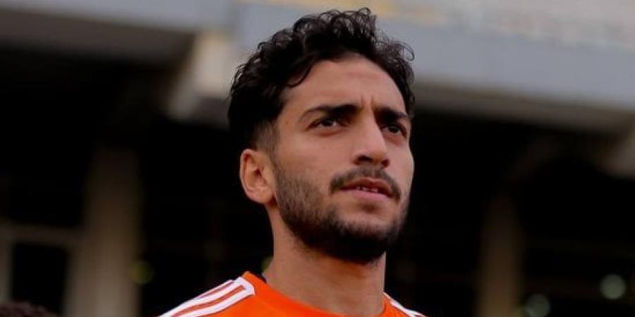 مصطفى عبد الرحيم يحصد جائزة أفضل لاعب فى مباراة أبو قير للأسمدة والمصرى :اليوم السابع