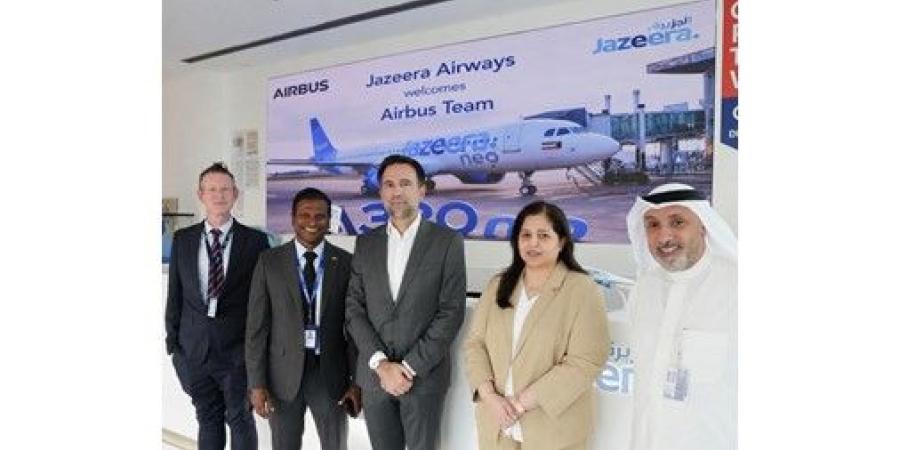 طيران الجزيرة تستقبل رئيس إيرباص في أفريقيا والشرق الأوسط